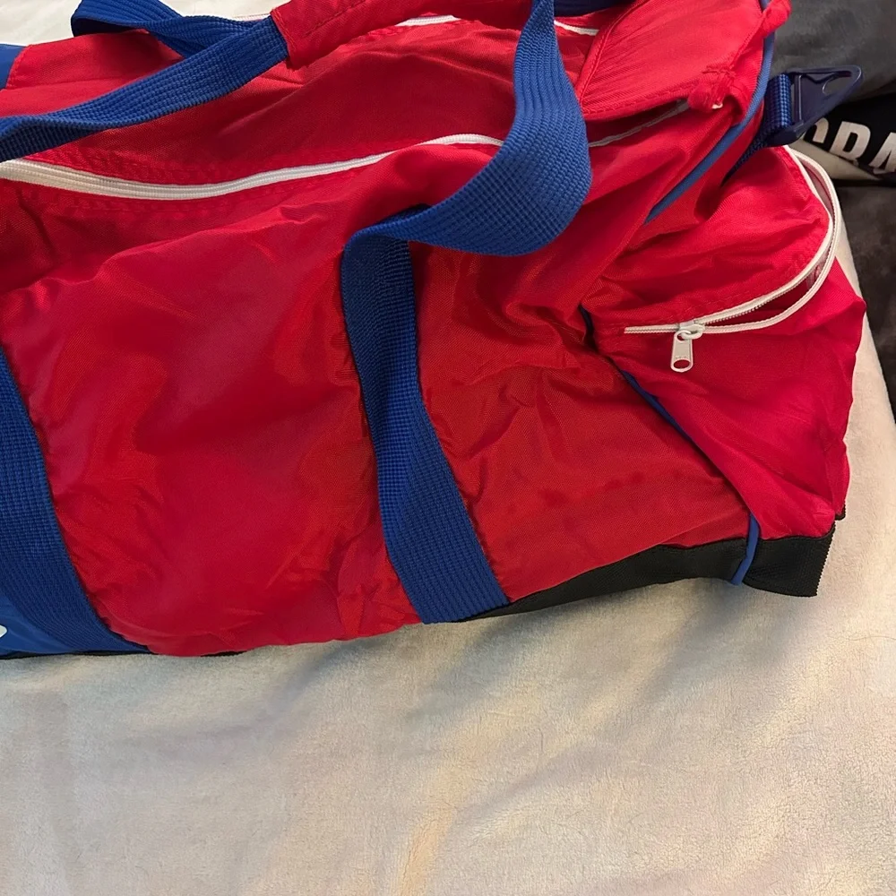 VINTAGE 1980s USA Network Duffel Bag